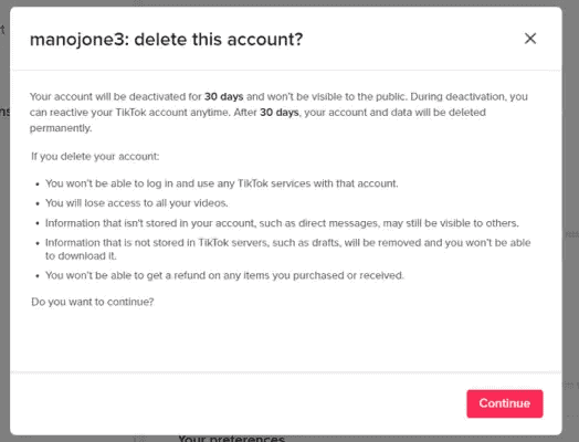 Delete-TikTok