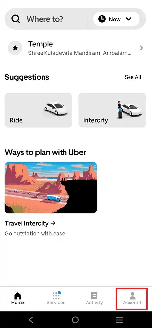 Uber-app