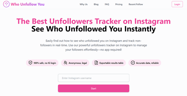 Who Unfollow You