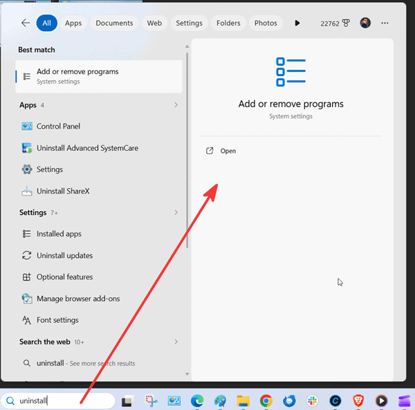 Windows uninstaller Windows uninstaller