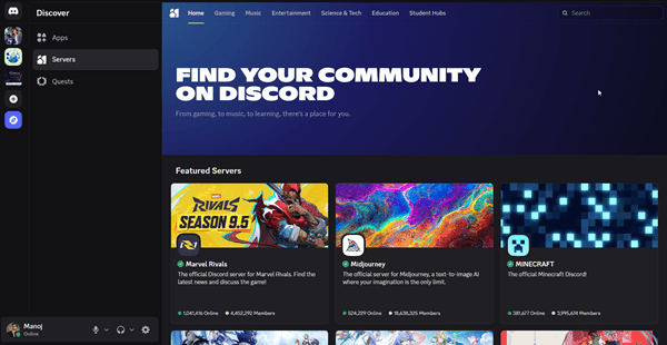 discord server